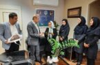 گرامیداشت یاد و خاطره یکی از کارکنان اورژانس و تجلیل از بازماندگان وی توسط تامین اجتماعی گیلان