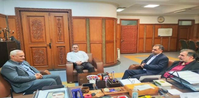دیدار مدیریت مخابرات مرکز استان با معاون سیاسی و امنیتی فرمانداری شهرستان رشت