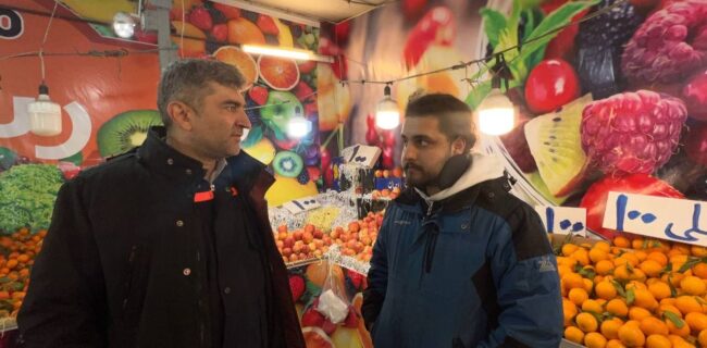 بازدید میدانی مدیرعامل توزیع برق گیلان از اصناف رشت برای پایش مصرف انرژی بازدید میدانی مدیرعامل توزیع برق گیلان از اصناف رشت برای پایش مصرف انرژی
