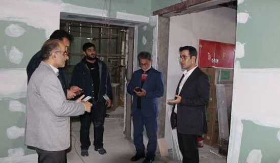 بازدید میدانی معاون توسعه دانشگاه از پروژههای پتاسکن و بونکر رادیوتراپی مرکز آموزشی و درمانی رازی بازدید میدانی معاون توسعه دانشگاه از پروژههای پتاسکن و بونکر رادیوتراپی مرکز آموزشی و درمانی رازی
