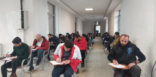 شرایط اضطراری در جمعیت هلال احمر شهرستان رشت