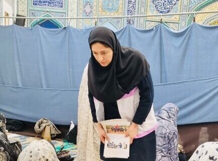 رضوانشهر، حضور کارشناسان اورژانس اجتماعی در نماز جمعه و معرفی خدمات ۱۲۳