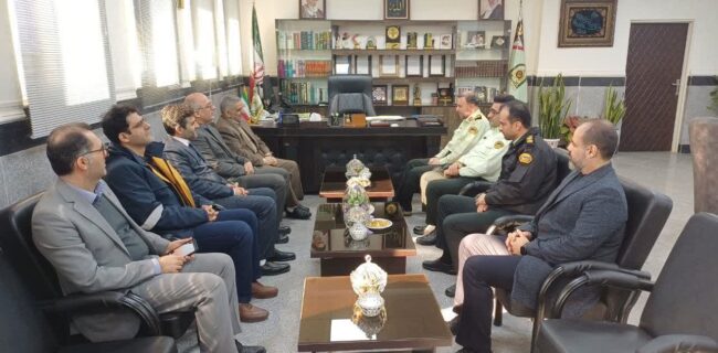 مدیرعامل شرکت گاز استان گیلان با فرمانده انتظامی استان دیدار کرد مدیرعامل شرکت گاز استان گیلان با فرمانده انتظامی استان دیدار کرد