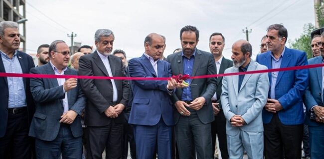 پل رودباری رشت بهره‌برداری شد