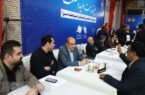 حضور مدیرکل تامین اجتماعی گیلان در میز خدمت صنعت و تولید شهرک صنعتی ضیابر صومعه سرا
