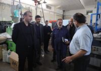 پیگیری میدانی مدیرعامل سازمان به همراه بازرس کل استان جهت رفع موانع واحدهای تولیدی