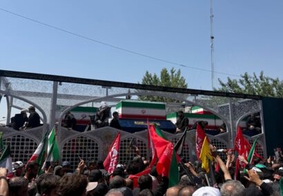 مراسم باشکوه تشییع پیکر رهبر شهید انقلاب اسلامی در پایتخت برگزار شد