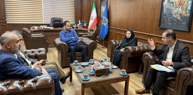 دیدار مدیرکل پست گیلان با شهردار رشت با محوریت پروژه «جی‌نف»