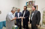دیدار شهردار رشت با خانواده شهید فرجودی به مناسبت هفته نیروی انتظامی
